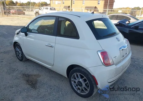 2012 Fiat 500 Pop from USA, damaged, VIN 3C3CFFAR3CT335907